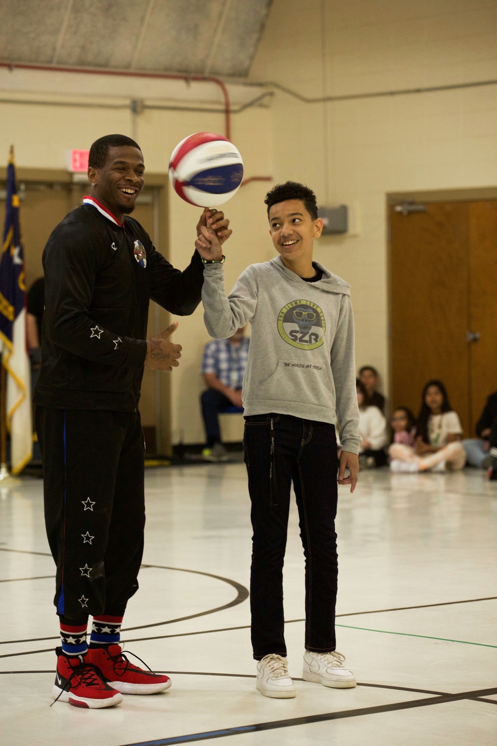 Bowley Elementary trots into Month of the Military Child with help of special guests