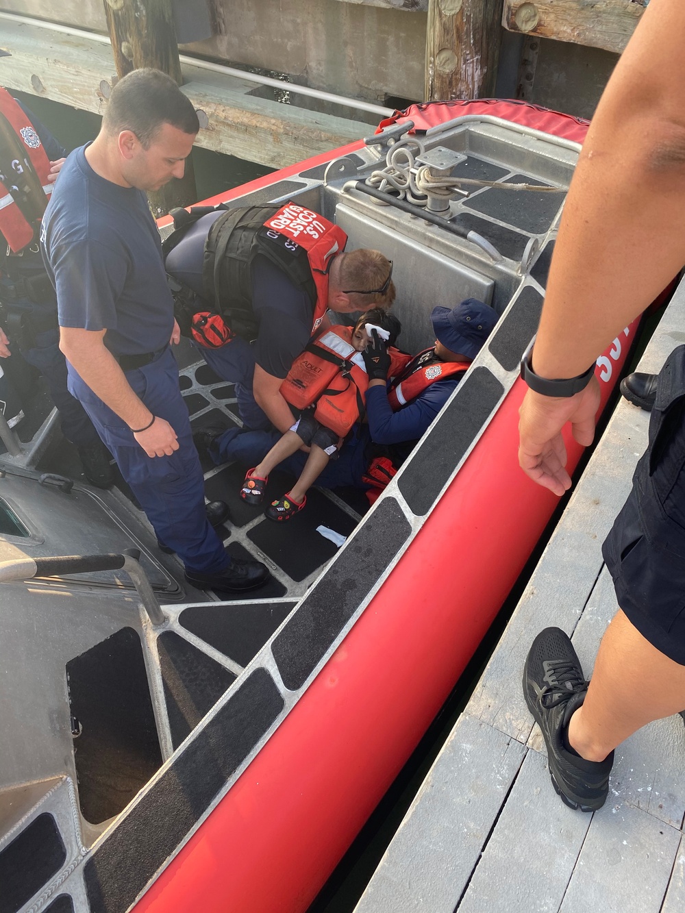 Coast Guard medevacs 4 year old on South Padre Island, Texas