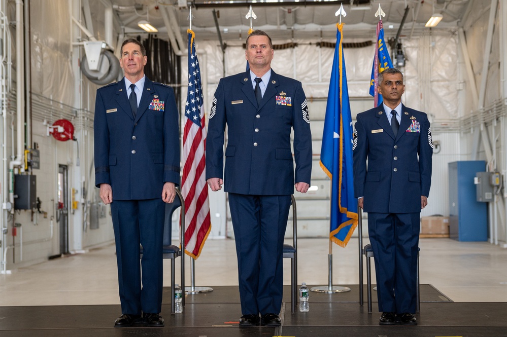 New Hampshire Air National Guard State Command Chief Change of Authority