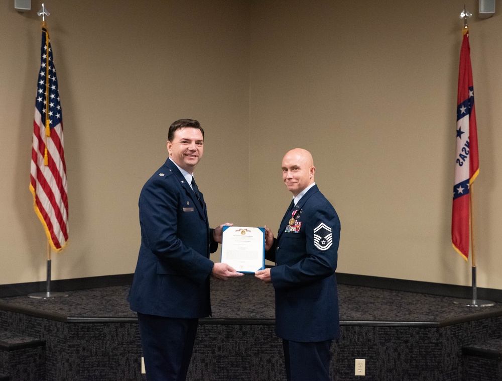 Scott W. Manamon promoted to the rank of Chief Master Sergeant