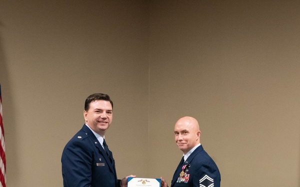 Scott W. Manamon promoted to the rank of Chief Master Sergeant