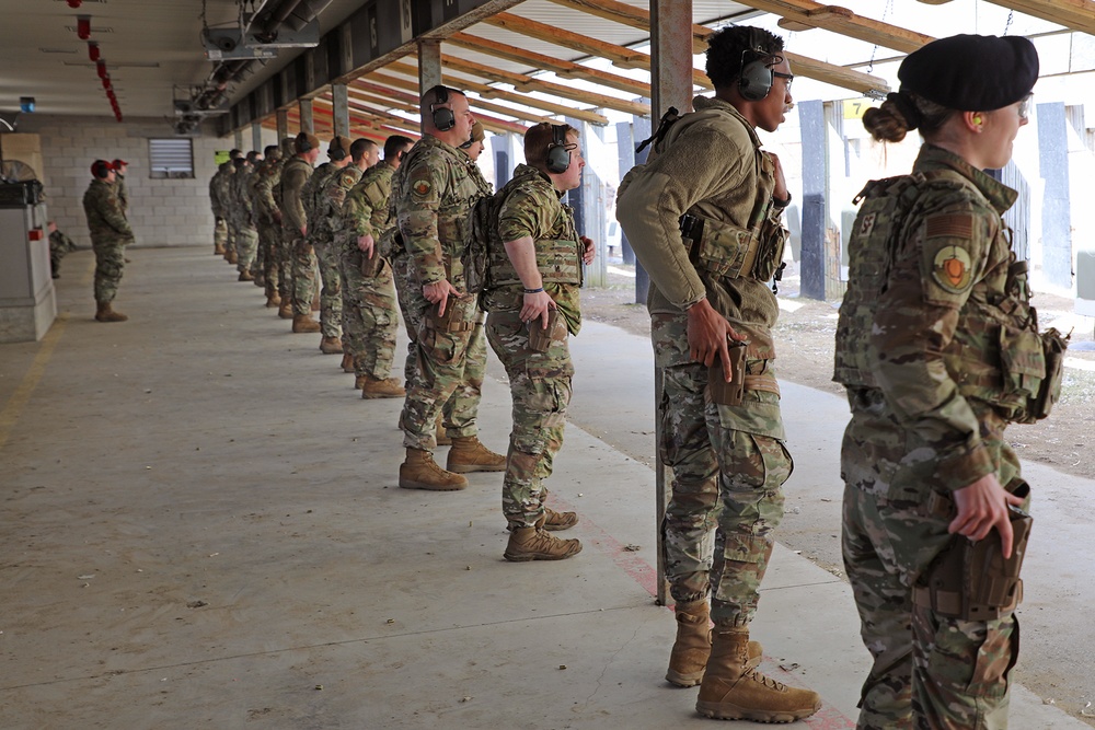 127th Wing Defenders Conduct Weapons Training