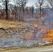 2022 prescribed burn operations at Fort McCoy