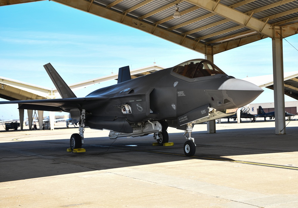 F-35A Lightning II arrives at Whitman Air Force Base for Exercise Agile Tiger