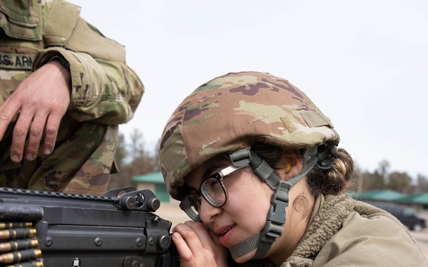 Soldiers Conduct Weapon Qualification Training