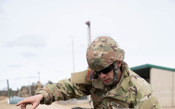 Soldiers Conduct Weapon Qualification Training