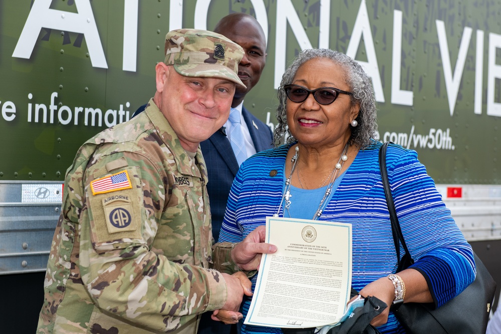 Vietnam War Veteran Commemoration Ceremony 2022