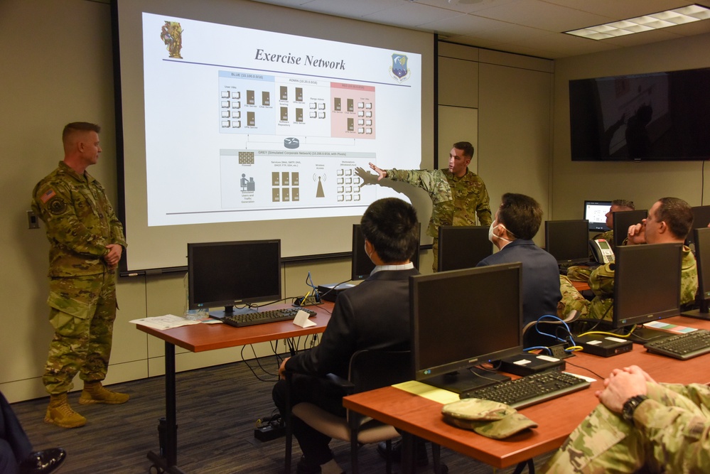 183d Wing Cuts Ribbon On Cyber Range