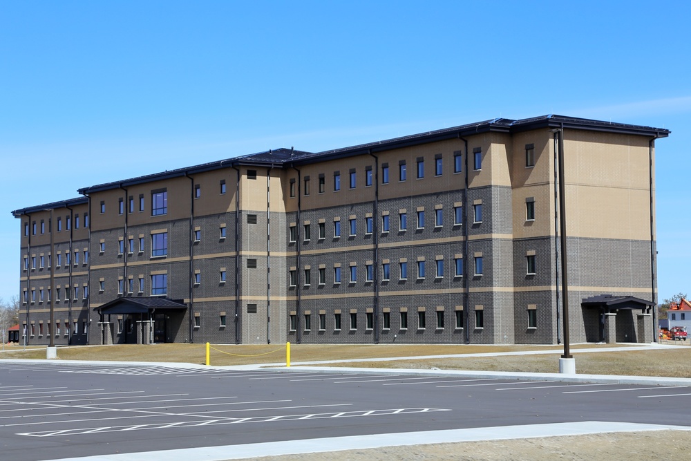 Fiscal year 2019-funded barracks construction project completed at Fort McCoy