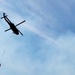 Federal, state agencies partner for fire-suppression training with UH-60 Black Hawks at Fort McCoy