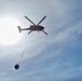 Federal, state agencies partner for fire-suppression training with UH-60 Black Hawks at Fort McCoy