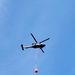 Federal, state agencies partner for fire-suppression training with UH-60 Black Hawks at Fort McCoy