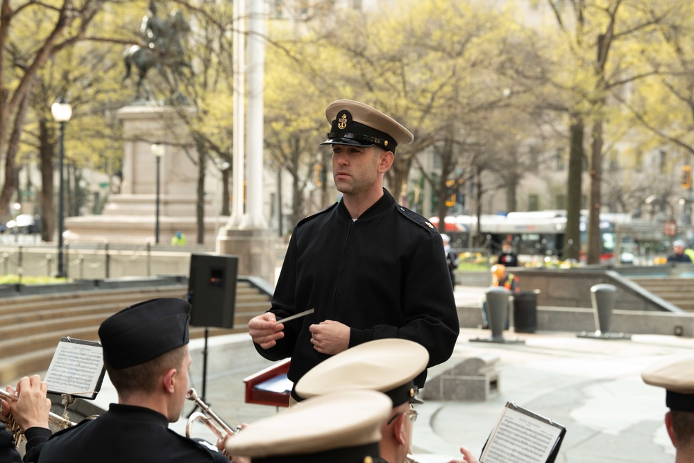 Navy Band Plays at Chief Petty Officer Birthday Celebration