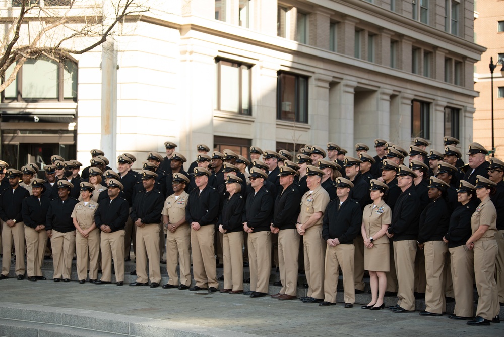 Navy Band Plays at Chief Petty Officer Birthday Celebration