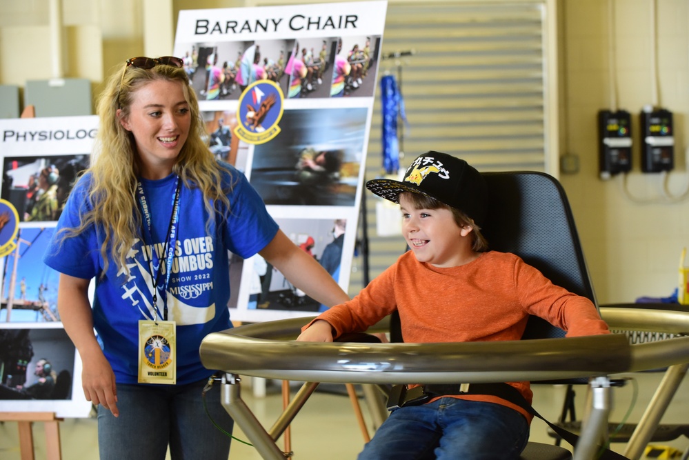 STEM setup was a hit with children