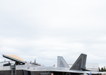 F-22s are recovered at Ted Stevens during PF 22-4