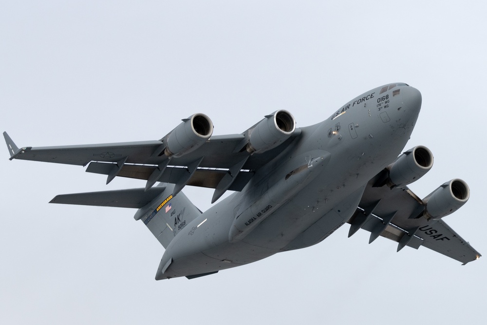 517th Airlift Squadron C-17 Globemaster III participates in Polar Force
