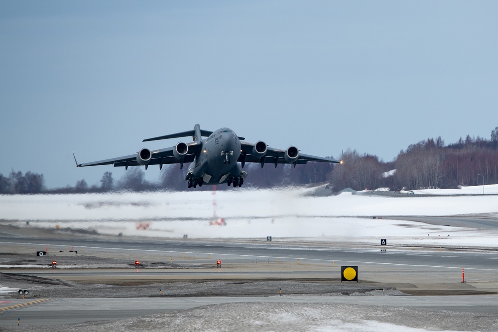 517th Airlift Squadron C-17 Globemaster III participates in Polar Force