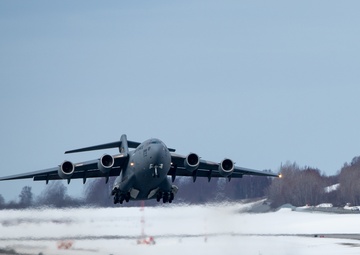 517th Airlift Squadron C-17 Globemaster III participates in Polar Force