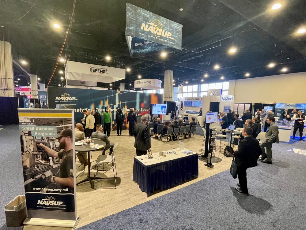 NAVSUP Features Navy Clothing Innovations and Data Analytics at 2022 Sea Air Space