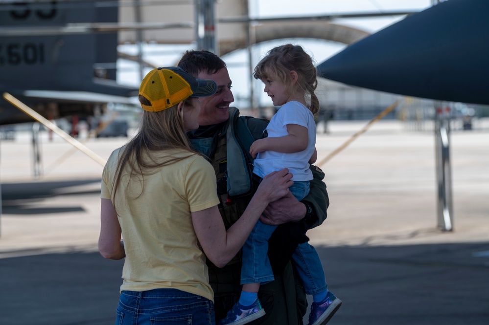 Aircraft, Airmen return to Seymour Johnson following support to NATO