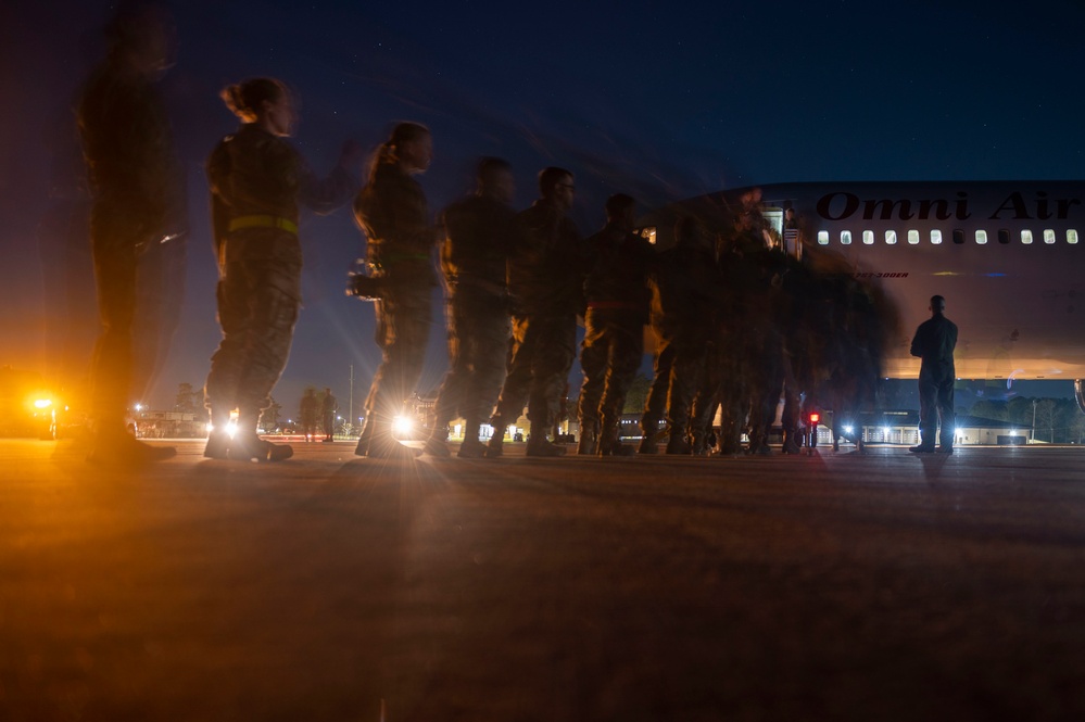 Aircraft, Airmen return to Seymour Johnson following support to NATO