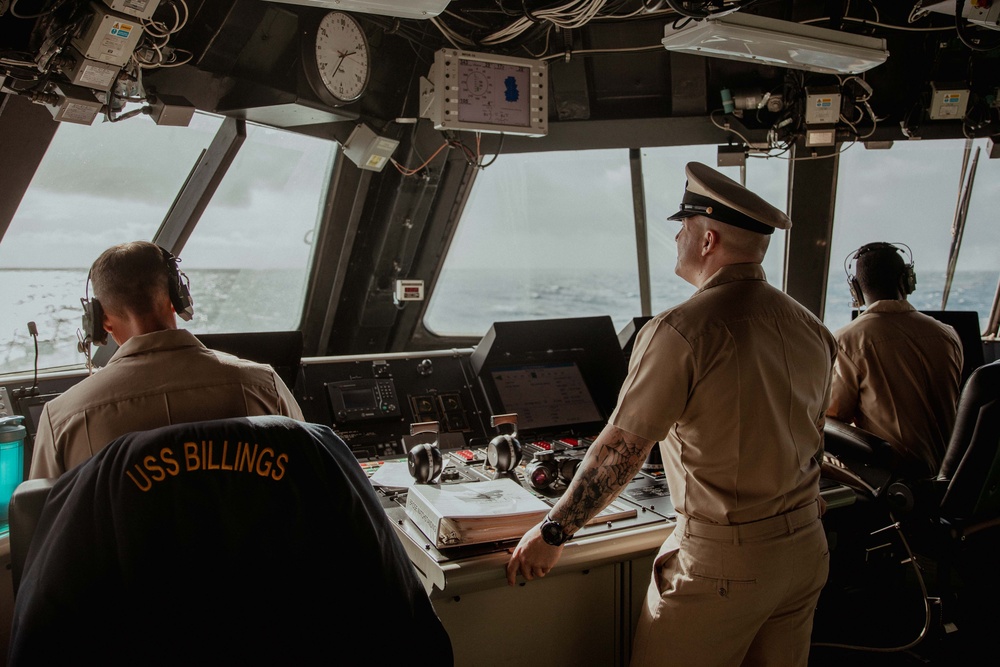USS Billings' Chiefs Celebrate 129th CPO Birthday