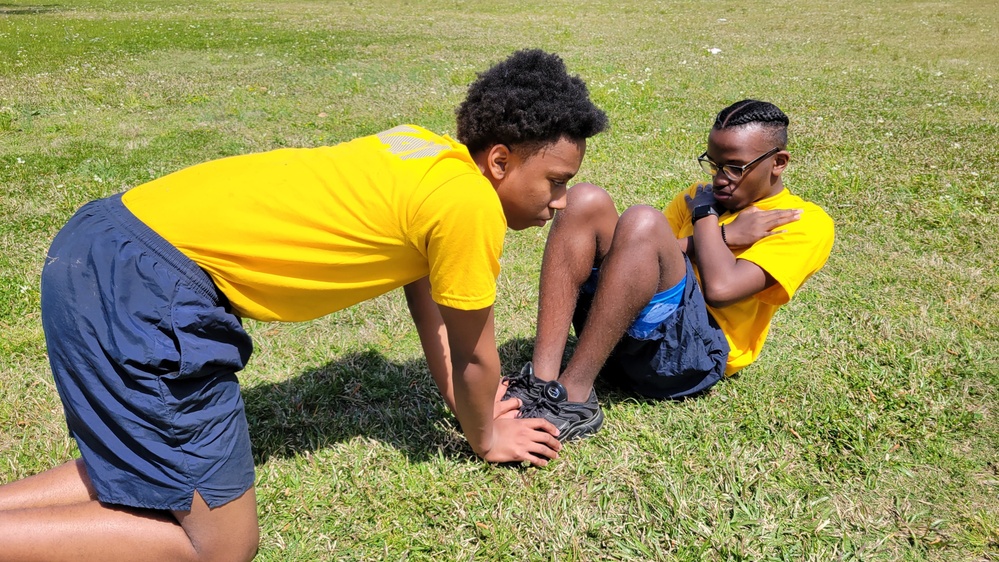 BRHS NJROTC Physical Training