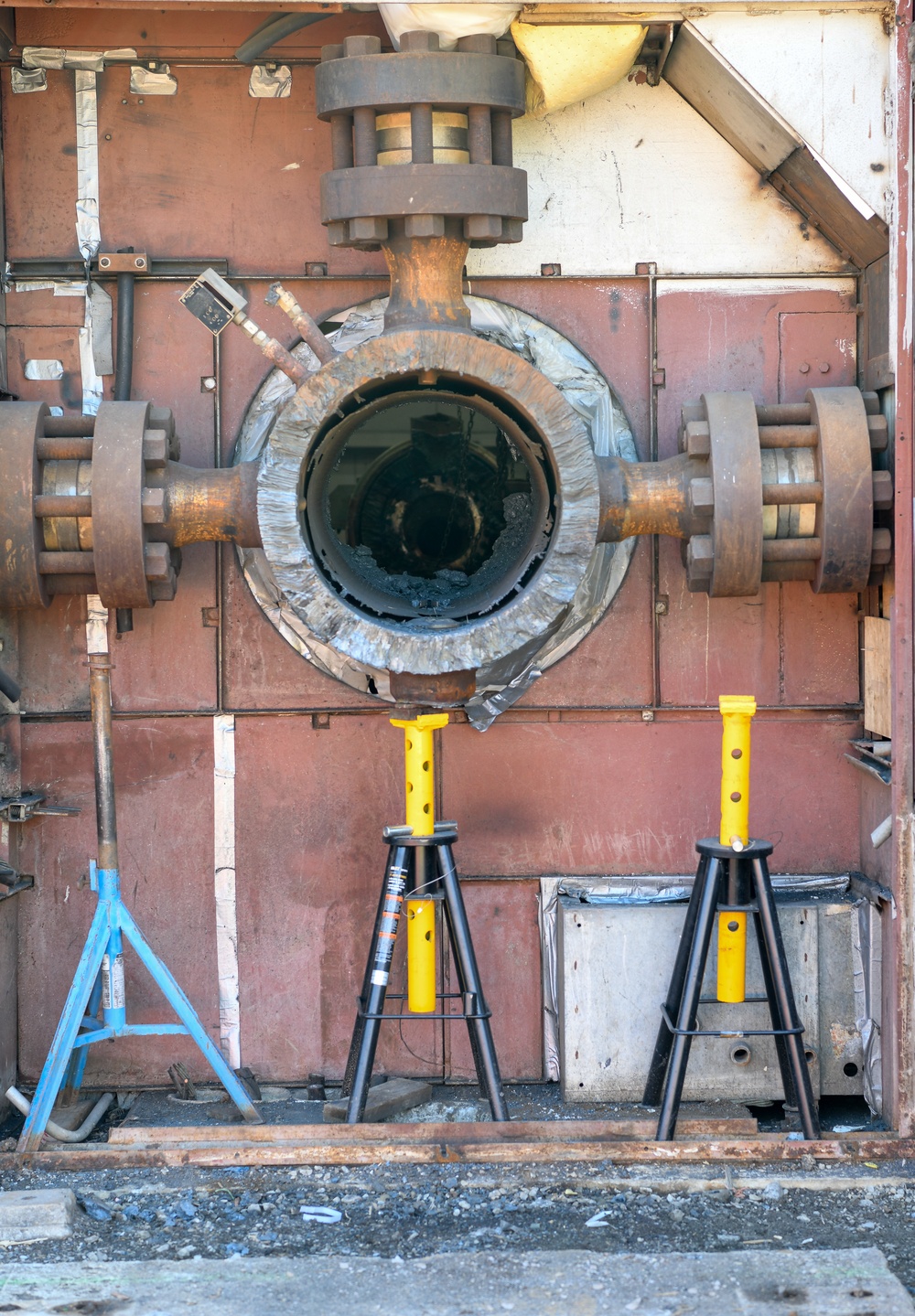 Decommissioned Mach 8 tunnel removed to make room for future test opportunities