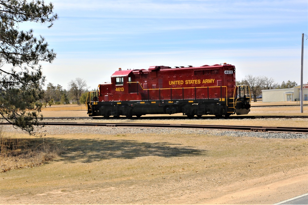 Locomotive at Fort McCoy