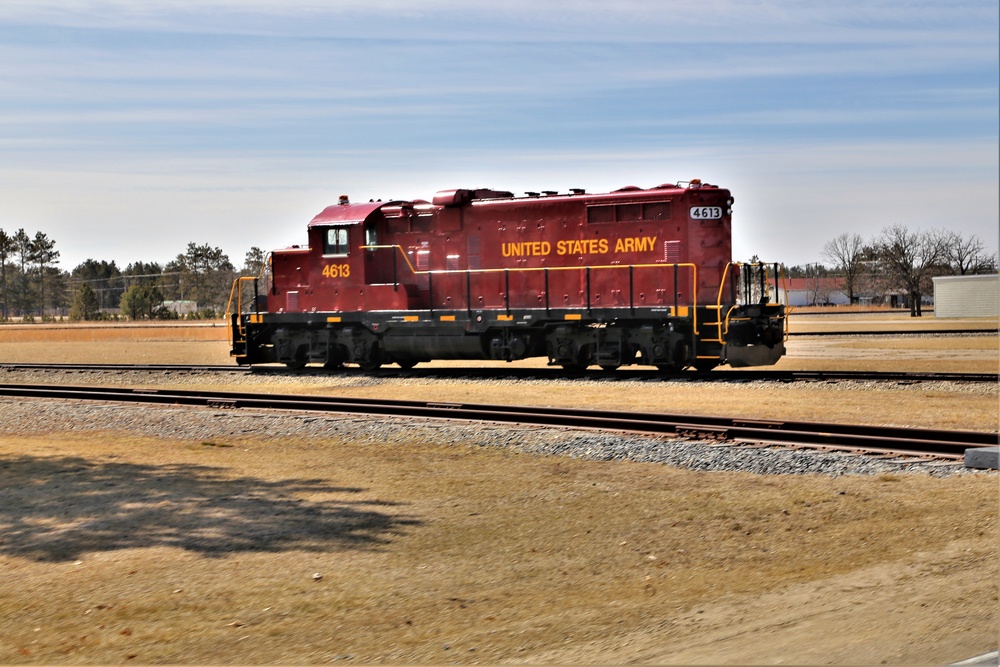 Locomotive at Fort McCoy