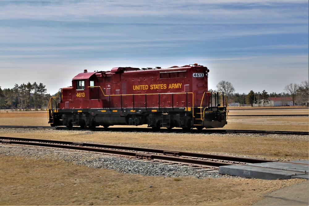 Locomotive at Fort McCoy