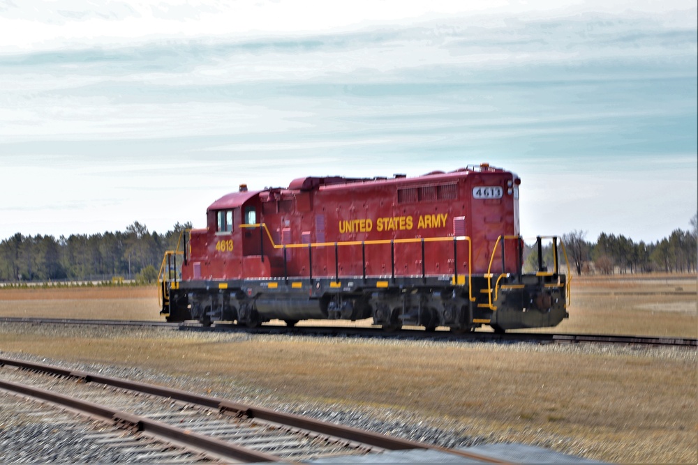 Locomotive at Fort McCoy