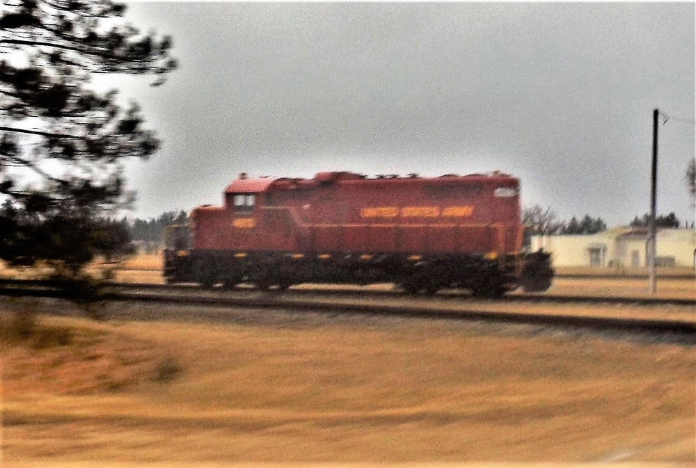 Locomotive at Fort McCoy