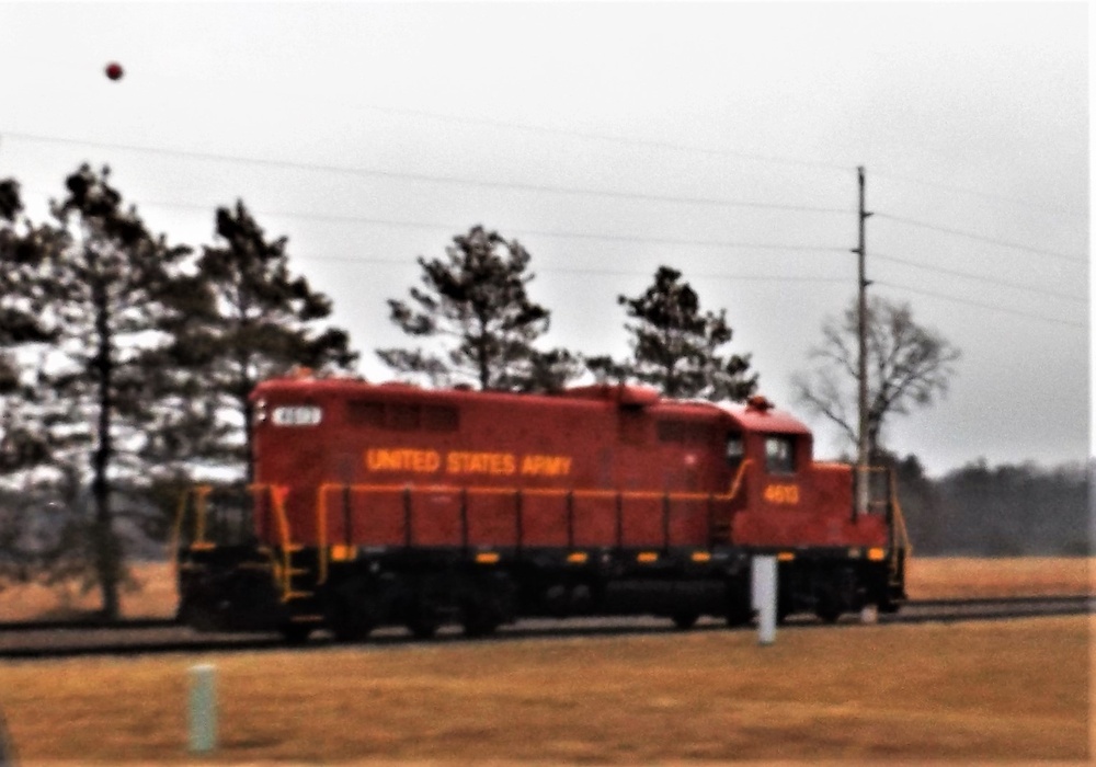 Locomotive at Fort McCoy