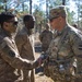 Shaking hands with a FORSCOM CG