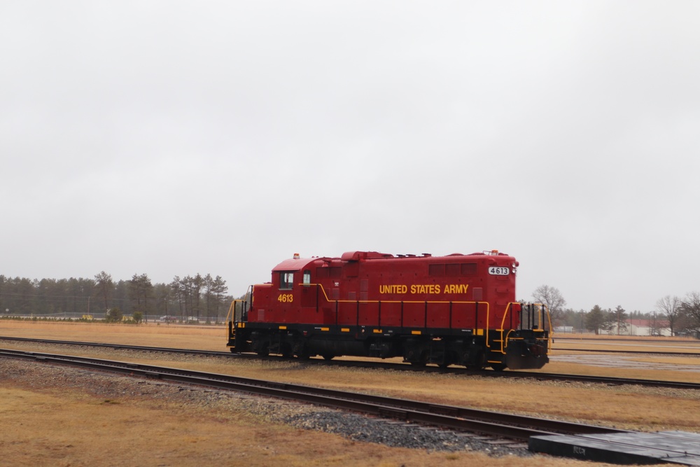 Locomotive at Fort McCoy