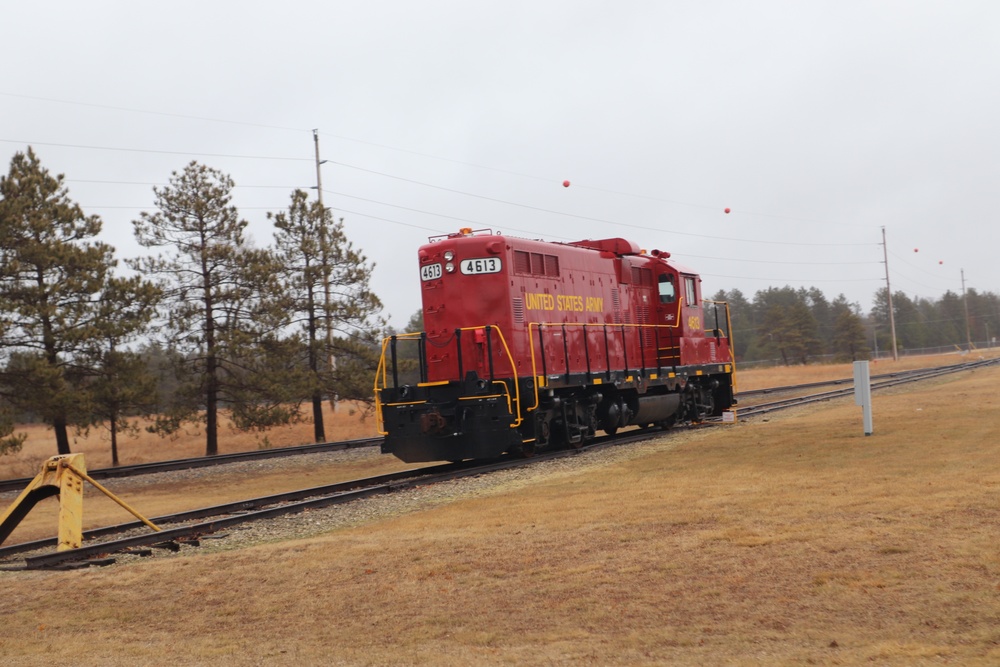 Locomotive at Fort McCoy