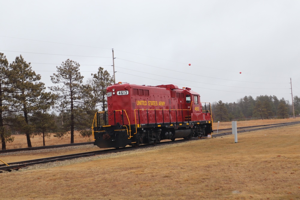 Locomotive at Fort McCoy