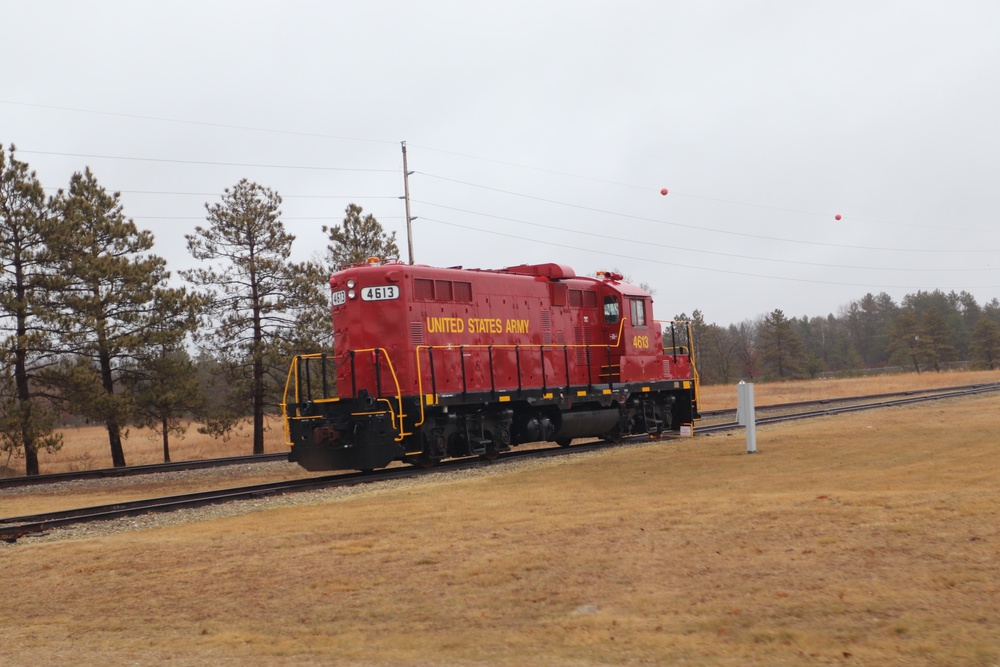 Locomotive at Fort McCoy