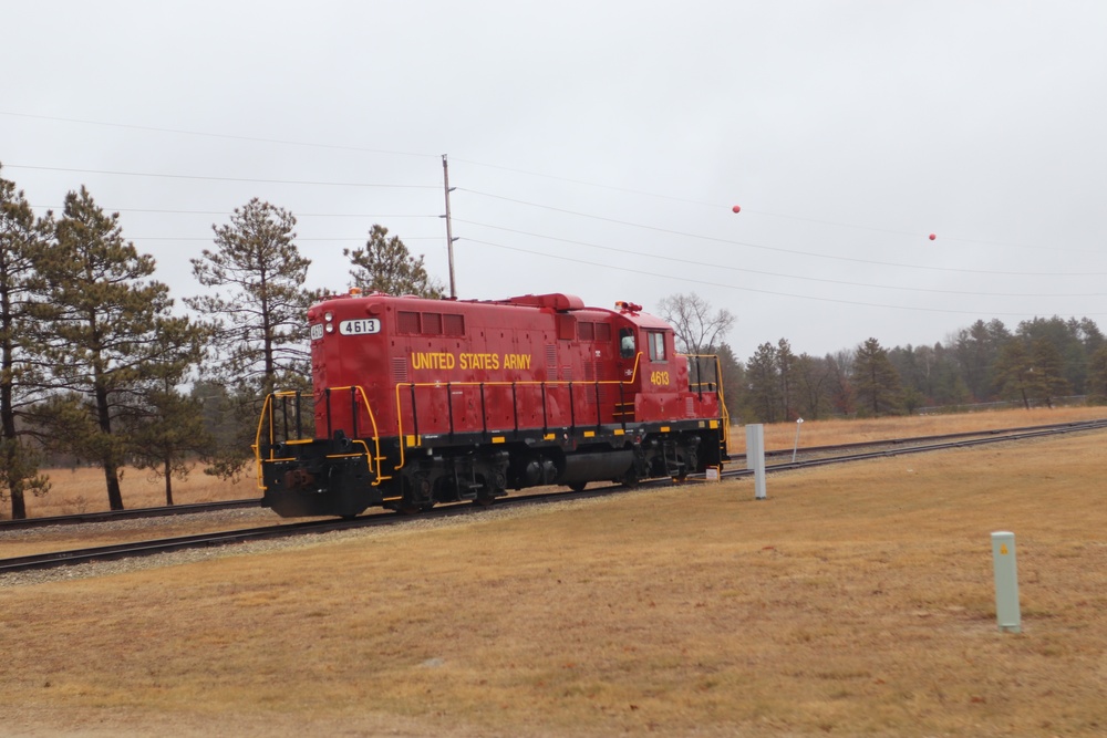 Locomotive at Fort McCoy