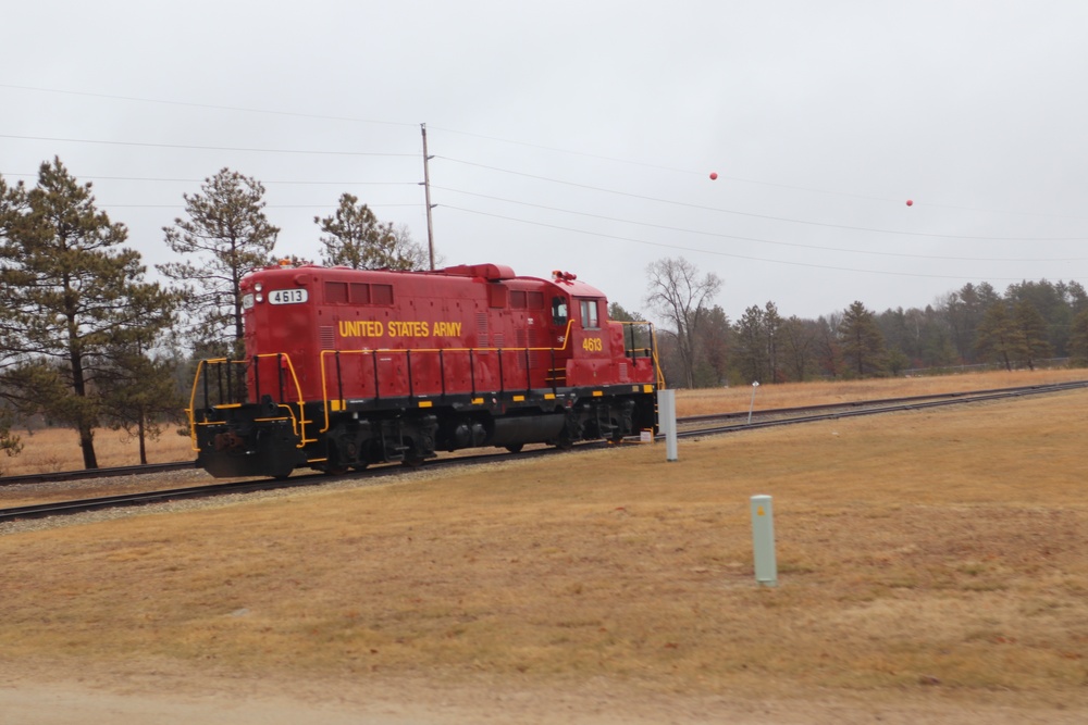 Locomotive at Fort McCoy