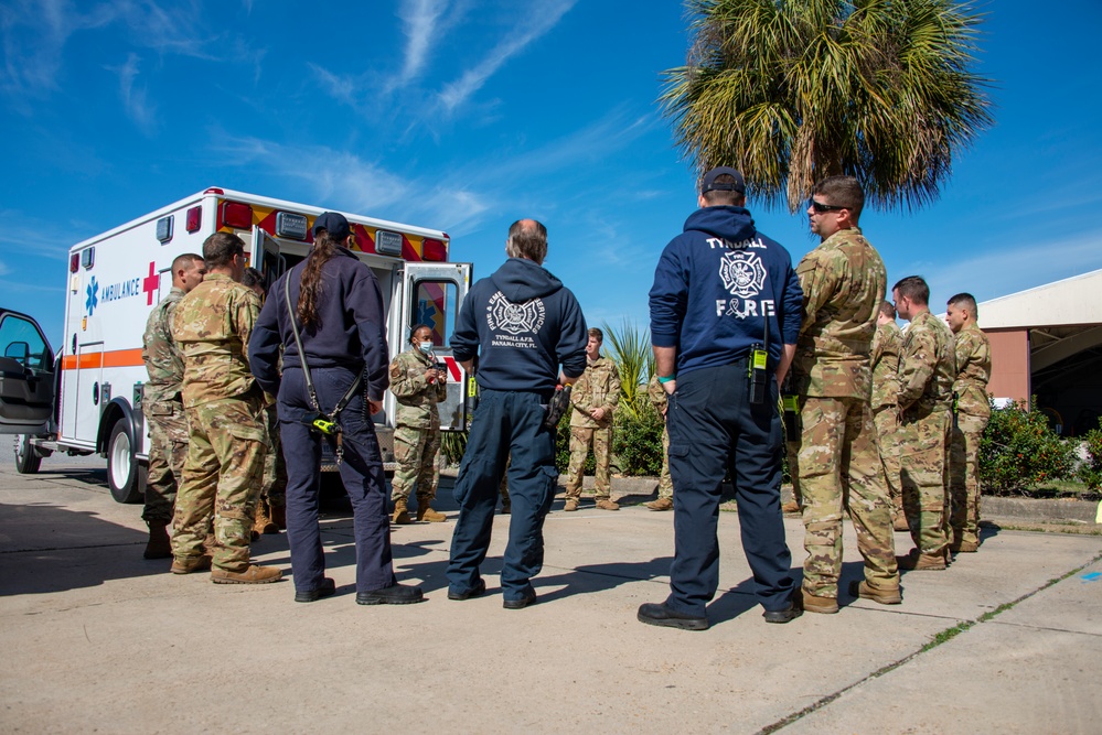 Tyndall fire’s first EMT course