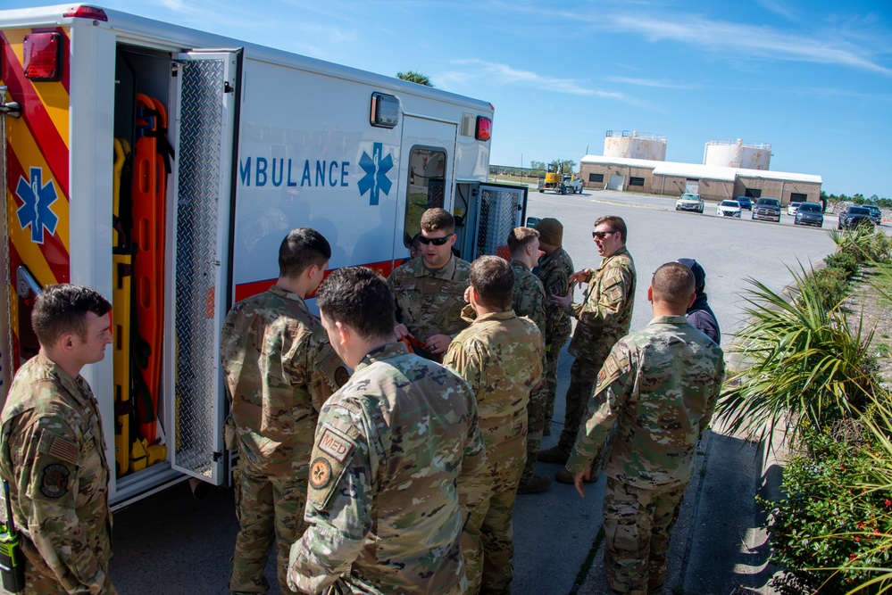 Tyndall fire’s first EMT course