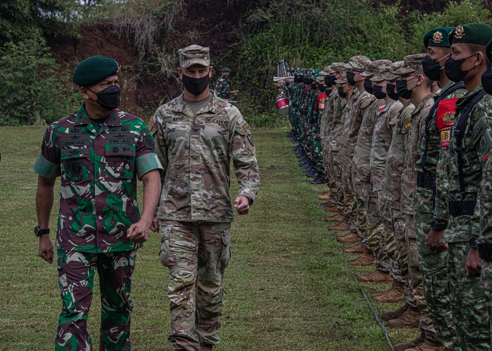 TNI/U.S. Army Platoon Exchange - Closing Ceremony