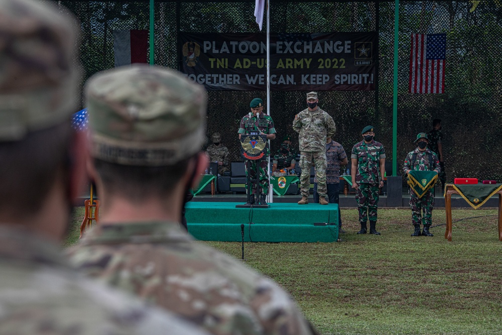 TNI/U.S. Army Platoon Exchange - Closing Ceremony