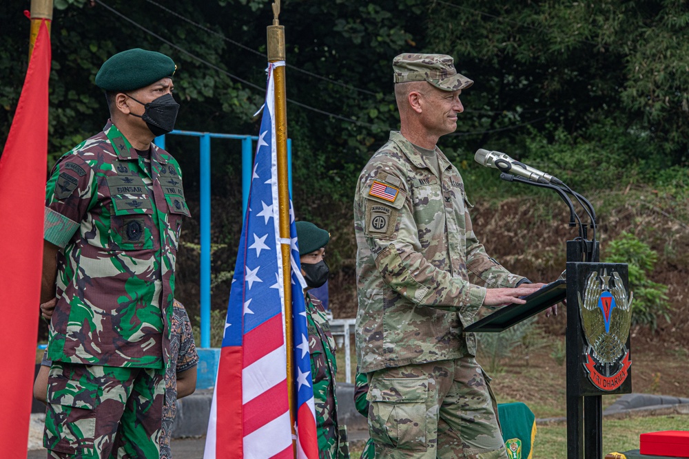 TNI/U.S. Army Platoon Exchange - Closing Ceremony