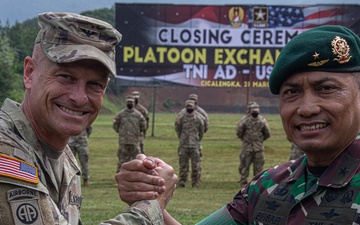 TNI/U.S. Army Platoon Exchange - Closing Ceremony