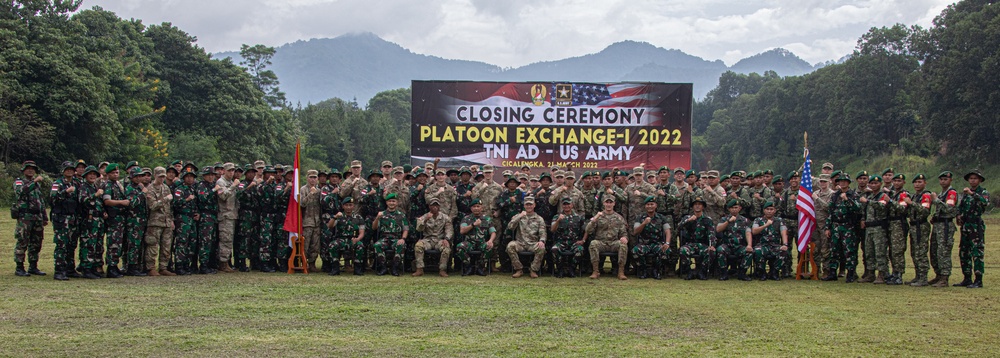 TNI/U.S. Army Platoon Exchange - Closing Ceremony