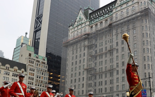 U.S. Marines at NYC St. Patrick's Day Parade